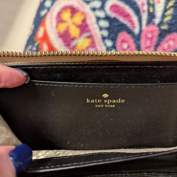 Kate Spade Metallic Gold Wristlet - Picture 11 of 12